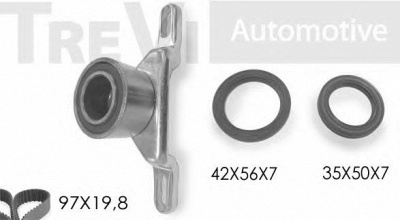 TREVI AUTOMOTIVE kd1116s -  Комплект ремня ГРМ